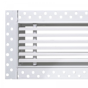 Дизайнерская съемная решетка для скрытого монтажа Brofer FUTURE-15 200x100 белая